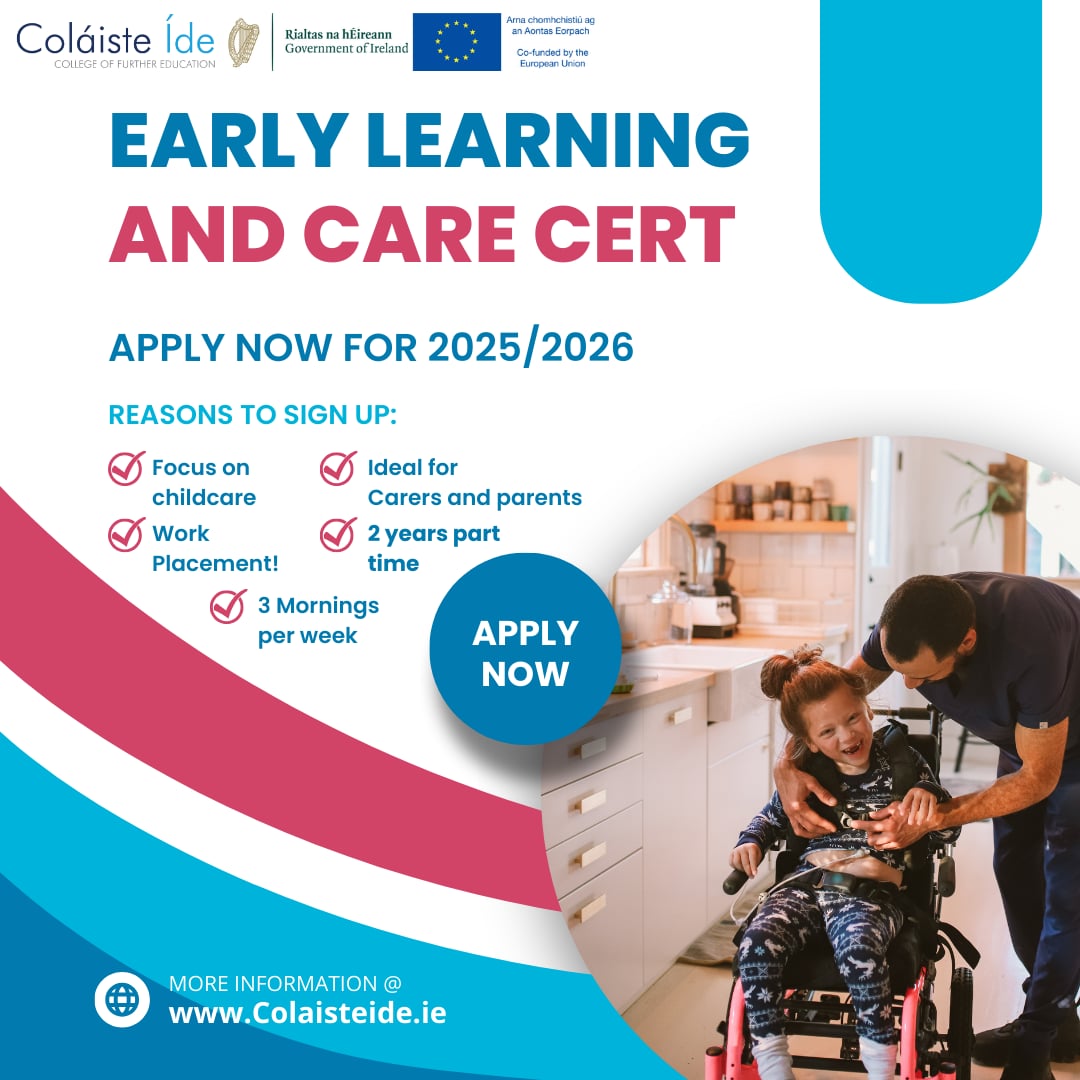 Early Learning and Care Cert | Applications Open for 2025
